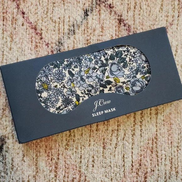 NIB J Crew Floral Sleep Mask - Picture 2 of 5